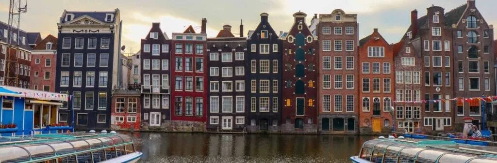 Canal houses in Amsterdam
