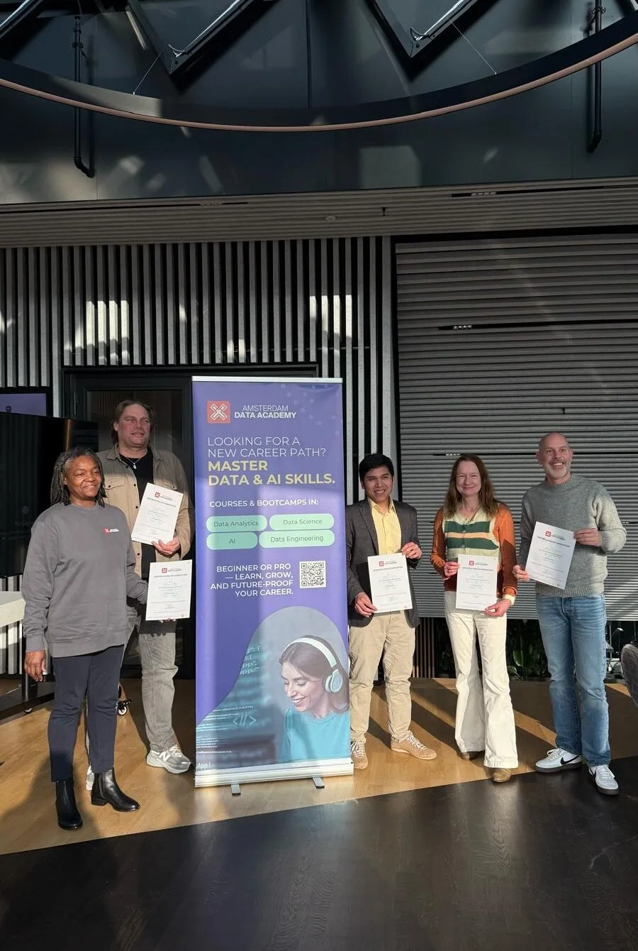 Graduation ceremony at Science Park Amsterdam, 4 February 2026