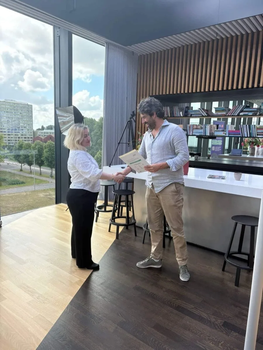 Bootcamp graduation at Science Park Amsterdam, 6 September 2025