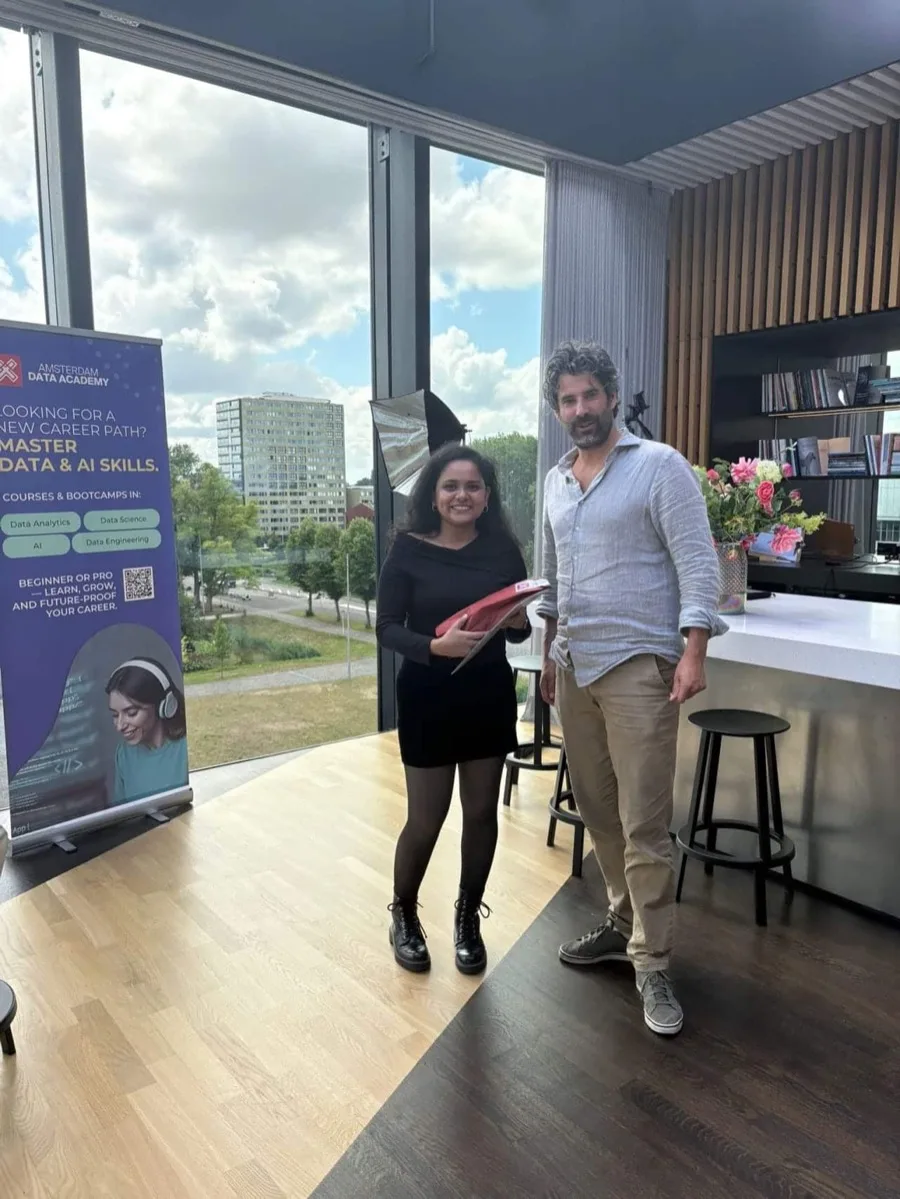 Bootcamp graduation at Science Park Amsterdam, 6 September 2025